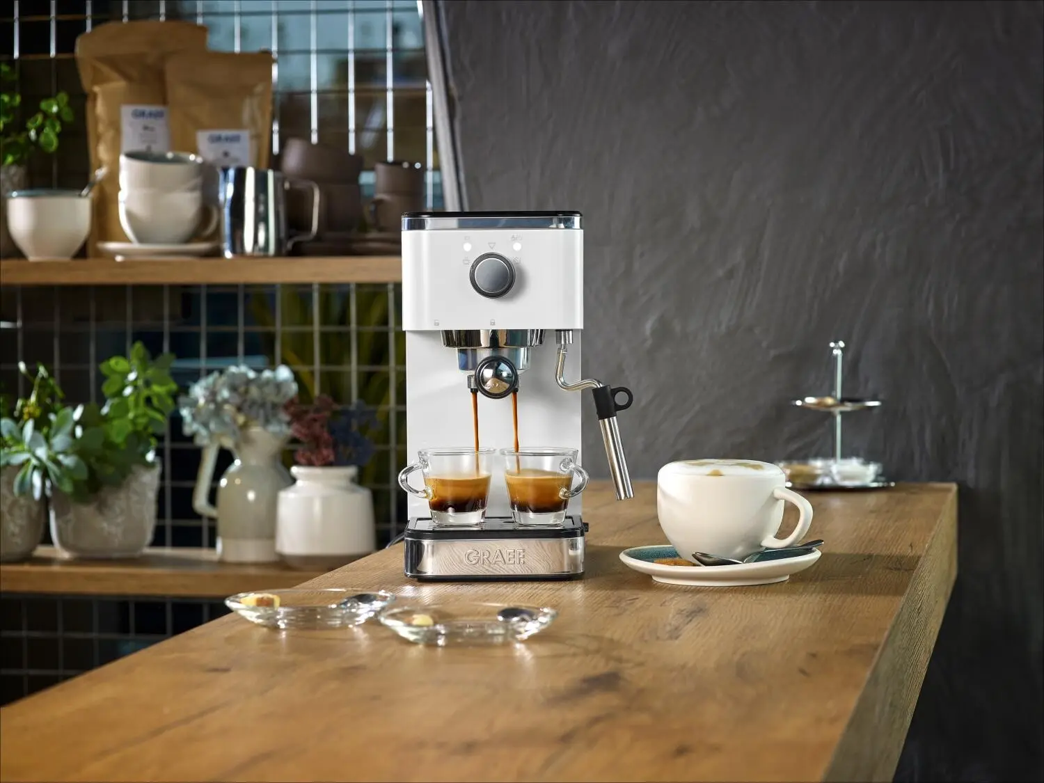 GRAEF Siebträger-Espressomaschine Salita, Weiß 9 GRAEF Siebträger-Espressomaschine Salita, Weiß – Bild 9