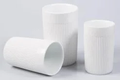 Carl Henkel Thermobecher Ionic Mug In Weiß -Kaffee Espresso Verkäufe IONIG Mugs 3 neu l