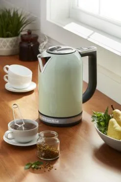 KitchenAid Wasserkocher In Pistazie, 1,7 L -Kaffee Espresso Verkäufe Kettle 5KEK1722xPT Pistachio P210705kp 011z