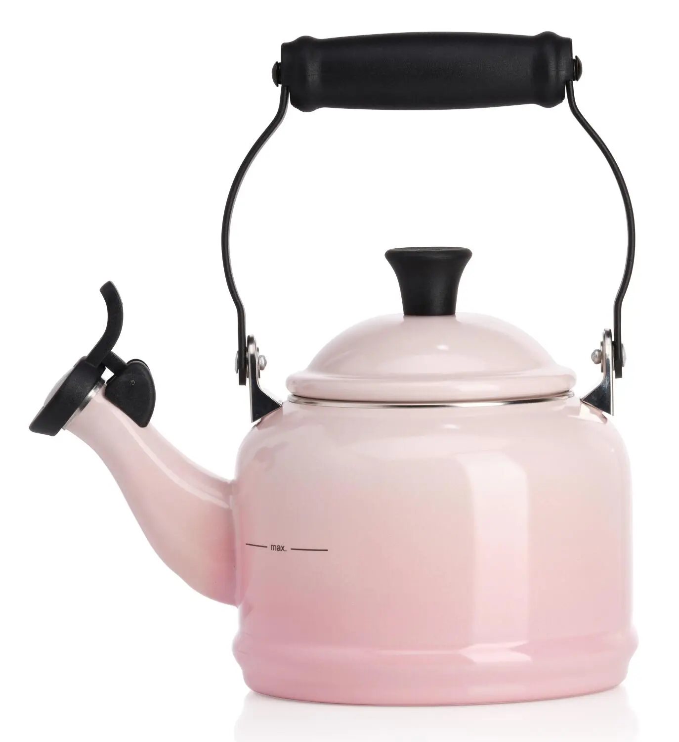 Le Creuset Wasserkessel Demi Shell Pink 1 Le Creuset Wasserkessel Demi Shell Pink