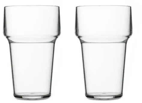 Mepal Set Bierglas 250 Ml San 2 Stück 1 Mepal Set Bierglas 250 Ml San 2 Stück