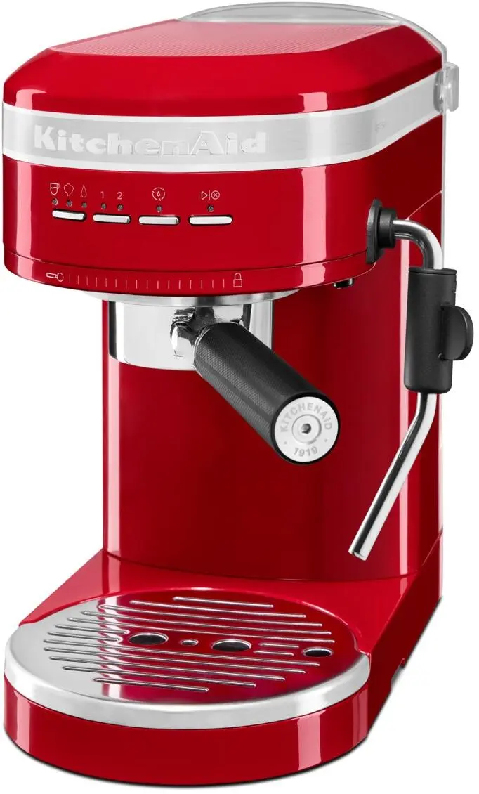 KitchenAid Halbautomatische Espressomaschine ARTISAN In Empire Rot 2 KitchenAid Halbautomatische Espressomaschine ARTISAN In Empire Rot – Bild 2