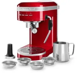 KitchenAid Halbautomatische Espressomaschine ARTISAN In Empire Rot 12 KitchenAid Halbautomatische Espressomaschine ARTISAN In Empire Rot -Kaffee Espresso Verkäufe P200142KP 074z EMEA ER