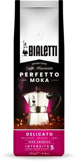 Bialetti Gemahlener Kaffee Perfetto Moka Delicato 250g