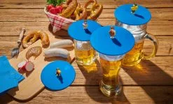 Lurch Sommerdeckel Biergarten, 4er-Set Gemischt