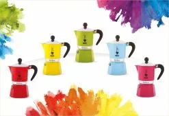 Bialetti Espressokocher Rainbow Grün -Kaffee Espresso Verkäufe Rainbow