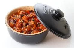 Römertopf Schmortopf Lafer BBQ Medium -Kaffee Espresso Verkäufe Roemertopf BBQ Schmortopf medium 3