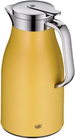 Alfi Isolierkanne Skyline In Spicy Mustard -Kaffee Espresso Verkäufe alfi skyline gelb 1