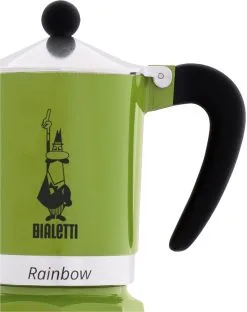 Bialetti Espressokocher Rainbow Grün -Kaffee Espresso Verkäufe rainbow green 3