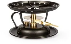 Stöckli Käsefonduegarnitur Alpaufzug Classic, Schwarz 8 Stöckli Käsefonduegarnitur Alpaufzug Classic, Schwarz -Kaffee Espresso Verkäufe stoeckli 7566 722214AAc 768x512