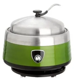 Allgrill Holzkohlegrill Vulcano In Grün