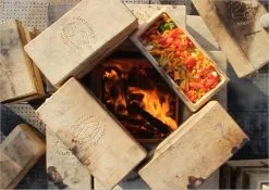 Römertopf BBQ Grillstein Brick -Kaffee Espresso Verkäufe web Bricknic die Party 5