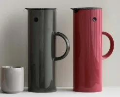 Stelton Isolierkanne EM77 1 L In Dark Forest -Kaffee Espresso Verkäufe xMasKannenStelton
